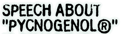 Speech About PYCNOGENOL ®* Is Censored in America